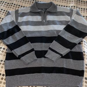 Max & Dutch Mens zip-neck sweater Size L